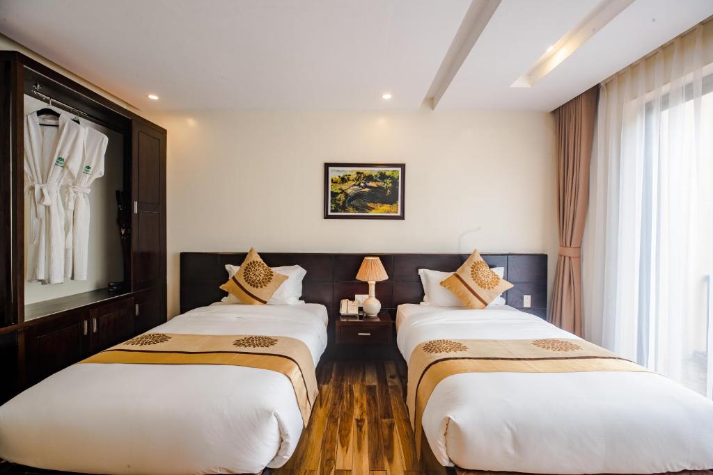 Hình ảnh phòng Deluxe (Twin/Double) — Sapa Green Hotel