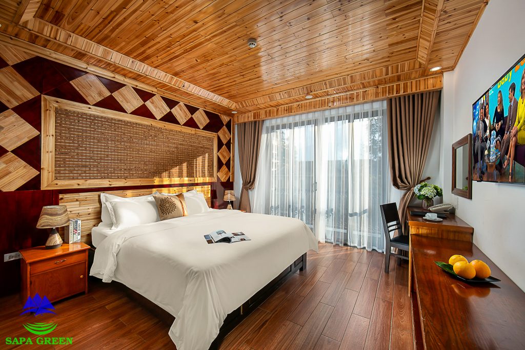 Hình ảnh phòng Deluxe (Twin/Double) — Sapa Green Hotel