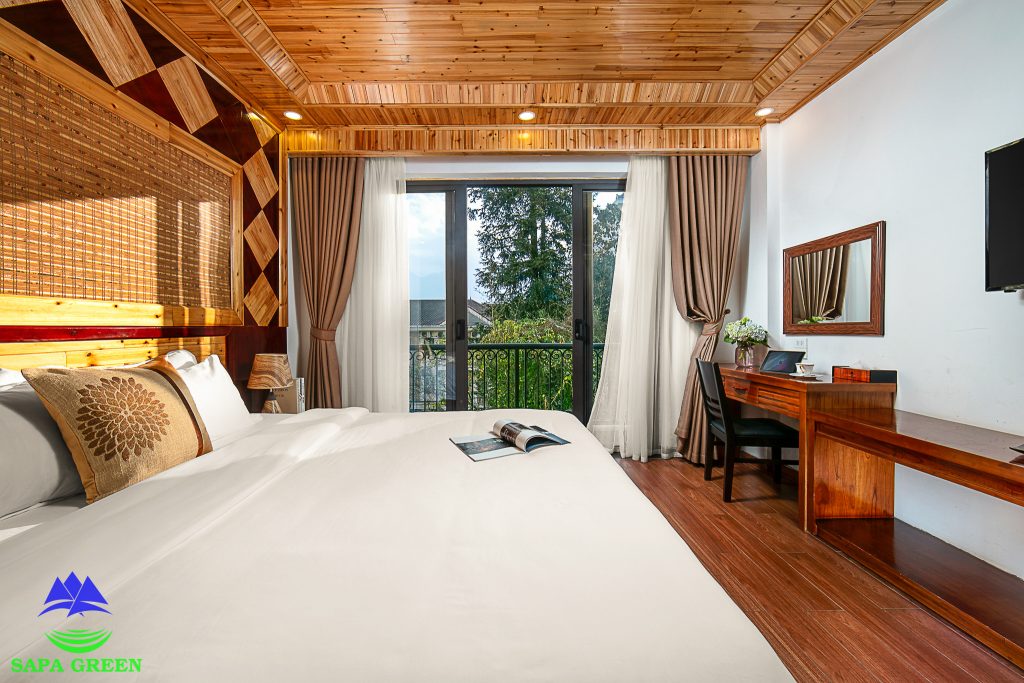 Hình ảnh phòng Deluxe (Twin/Double) — Sapa Green Hotel